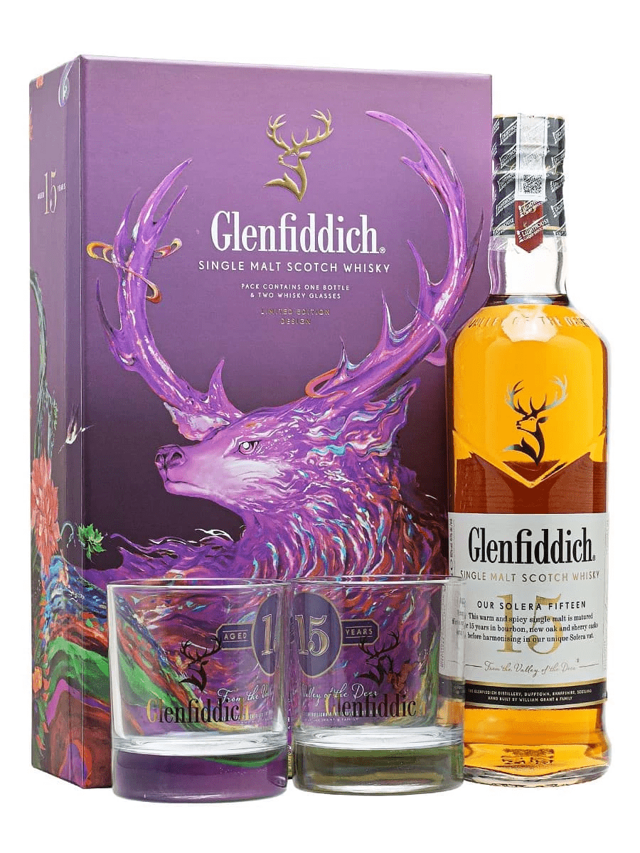 GLENFIDDICH 15 - HỘP QUÀ TẾT 2025