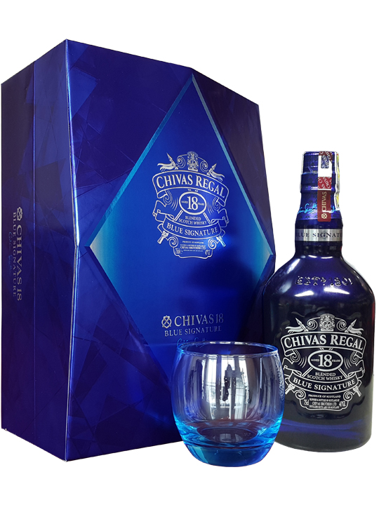 Rượu Chivas 18 Blue Signature ,giá rượu chivas 18 blue signature