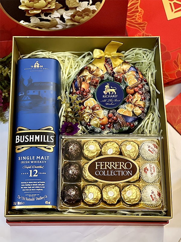 HỘP QUÀ TẾT 2025 - BUSHMILL 12
