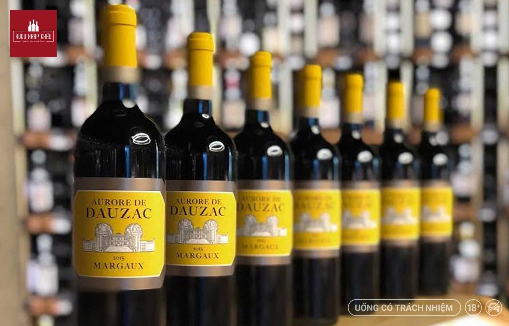 Hương vị thơm ngon khó cưỡng của chai rượu vang đỏ Aurore de Dauzac - Rượu  Nhập Khẩu Chính Hãng