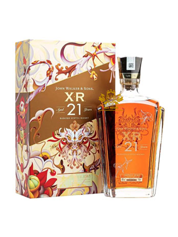 JOHN WALKER & SONS XR 21 NĂM RỒNG - YEAR OF DRAGON