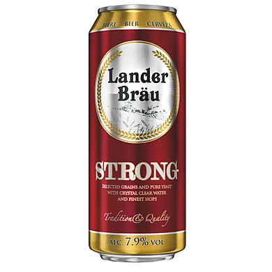 BIA HÀ LAN LANDER BRAU STRONG 7.9% - LON 500ML