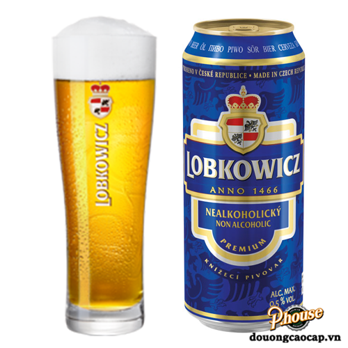BIA TIỆP LOBKOWICZ 0.5% - LON 500ML