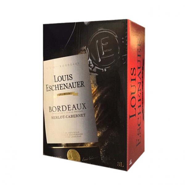 VANG BỊCH LOUIS ESCHENAUER BORDEAUX MERLOT CABERNET 3 LÍT