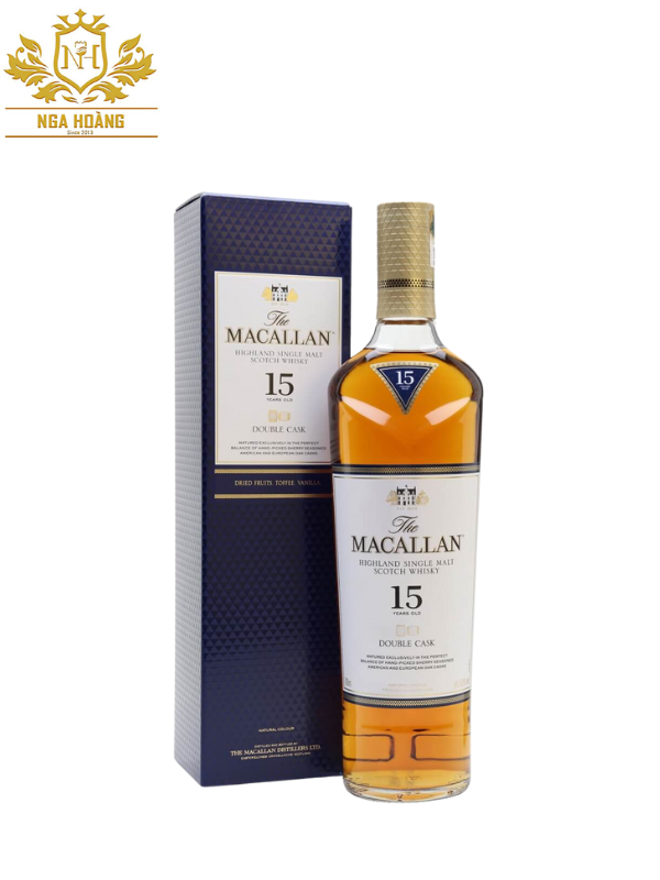 MACALLAN 15 - RƯỢU WHISKY NGOẠI NHẬP CAO CẤP