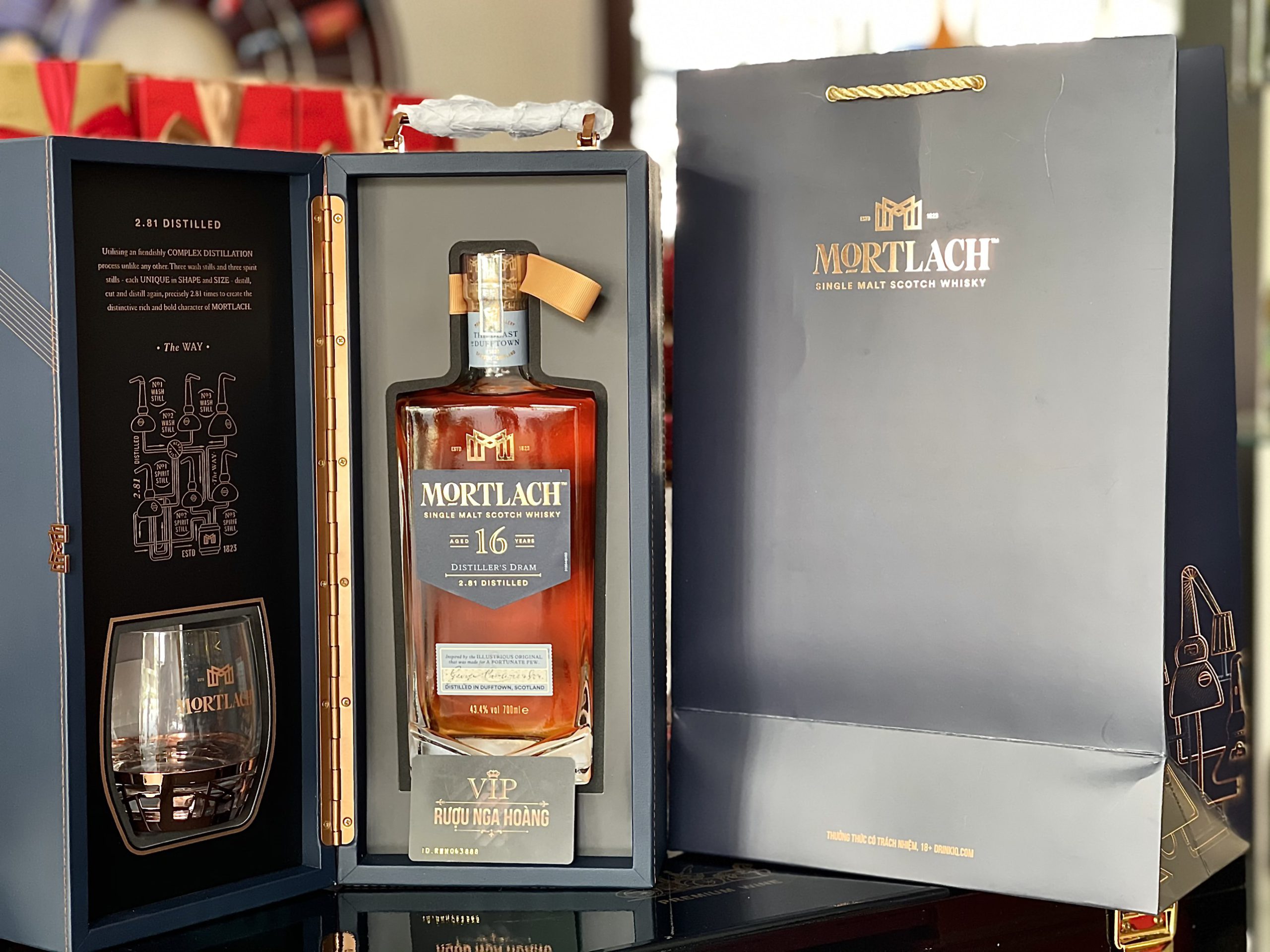 RƯỢU MORTLACH 16 NĂM - HỘP QUÀ TẾT 2023
