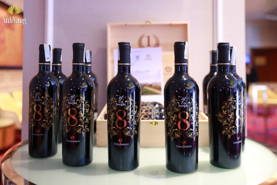 Rượu vang Ý Casalfarneto Otto Borghi 8