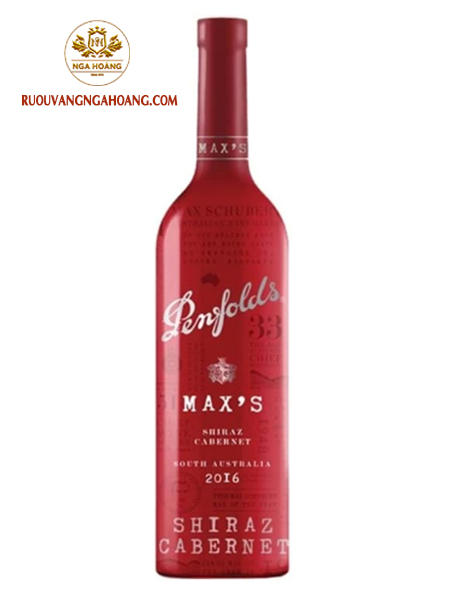 VANG ÚC PENFOLDS MAX'S SHIRAZ CABERNET