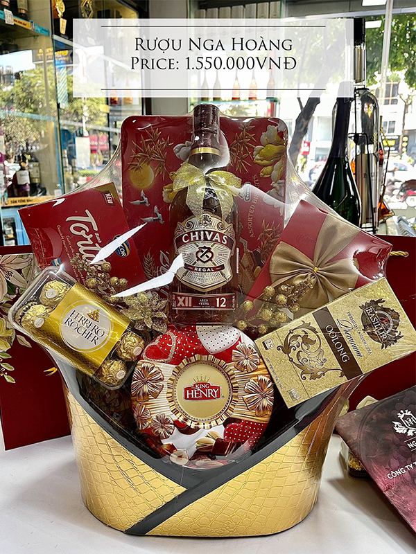 GIỎ QUÀ TẾT - NGA HOÀNG - SET 04