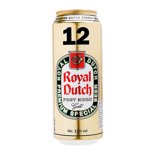 BIA HÀ LAN ROYAL DUTCH 12% - LON 500ML