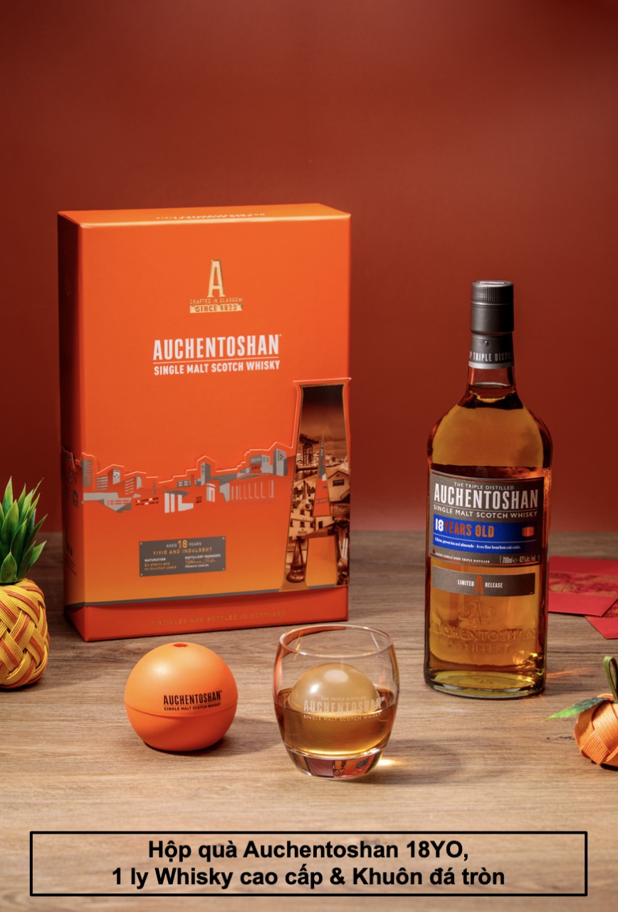 Rượu Auchentoshan 18 F22