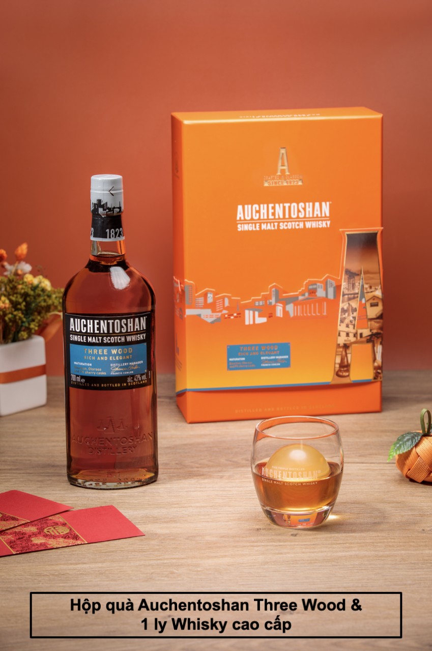 Rượu Auchentoshan Three Wood F22