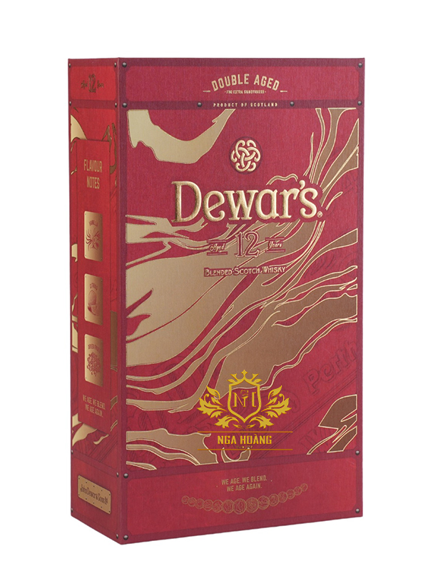 RƯỢU DEWAR'S 12 NĂM - HỘP QUÀ TẾT 2023