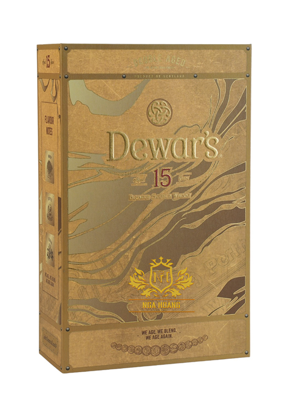 RƯỢU DEWAR'S 15 NĂM - HỘP QUÀ TẾT 2023