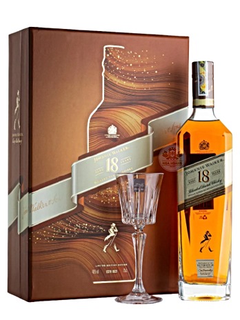 RƯỢU JOHNNIE WALKER 18 NĂM - HỘP QUÀ TẾT 2021 (Hết Hàng)