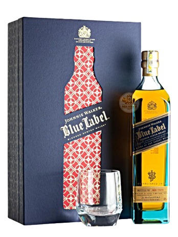 RƯỢU JOHNNIE WALKER BLUE - HỘP QUÀ TẾT 2021 (Hết Hàng)