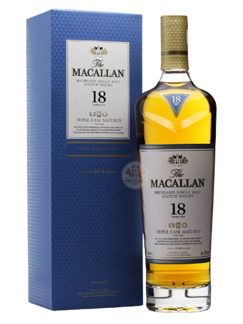 RƯỢU MACALLAN 18 NĂM TRIPLE CASK (Liên Hệ)