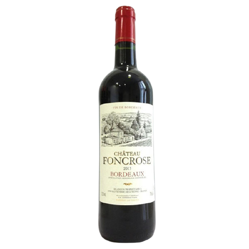 RƯỢU VANG PHÁP CHATEAU FONCROSE BORDEAUX