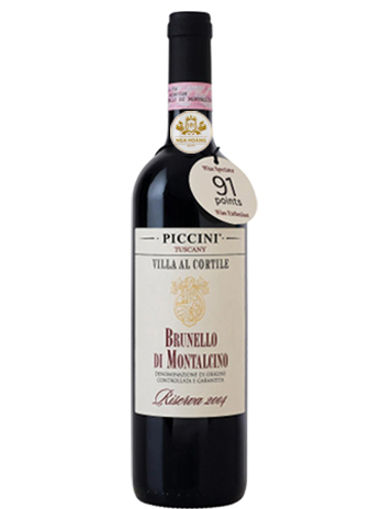 RƯỢU VANG PICCINI BRUNELLO DI MONTALCINO VILLA AL CORTILE
