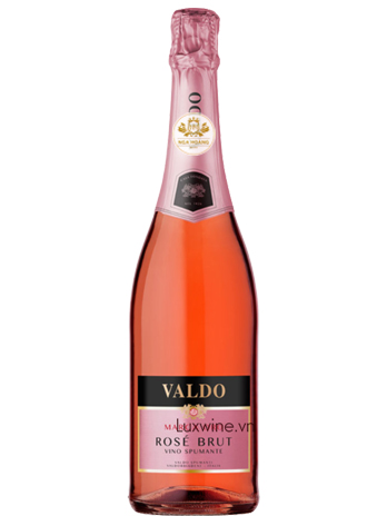 RƯỢU VANG SỦI PROSECCO VALDO ROSE BRUT VINO SPUMANTE
