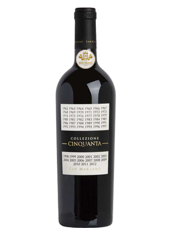 RƯỢU VANG Ý CINQUANTA COLLEZIONE NEGROAMARO PRIMITIVO