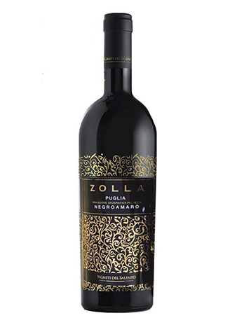 RƯỢU VANG Ý ZOLLA NEGROAMARO