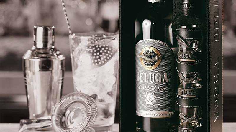 Rượu Vodka Beluga Gold Line