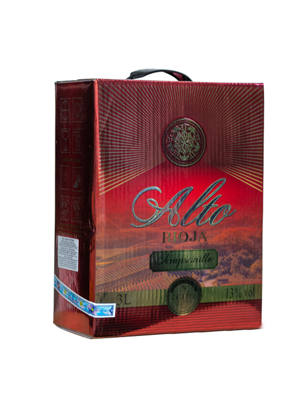 VANG BỊCH ALTO TEMPRANILLO 3 LÍT