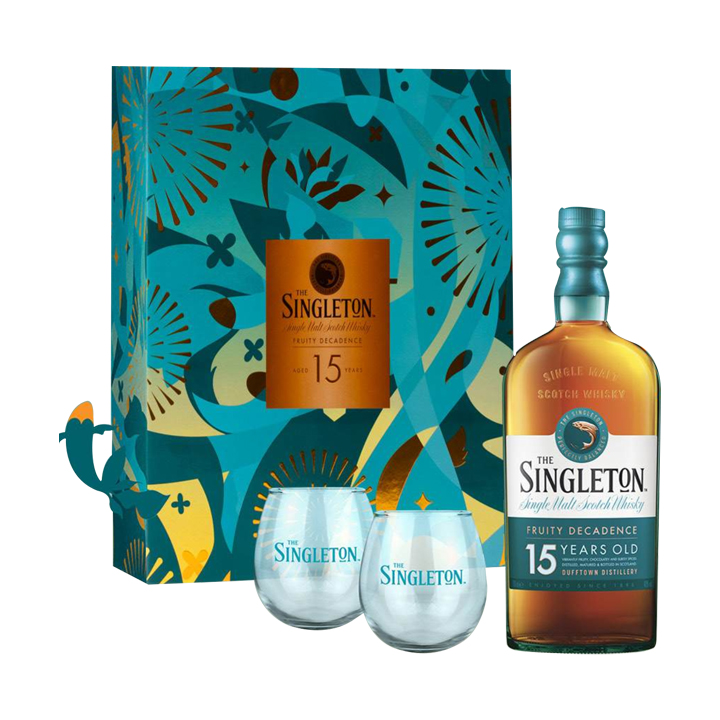 Rượu Singleton 15 hộp quà tết 2025 - Rượu Song Long