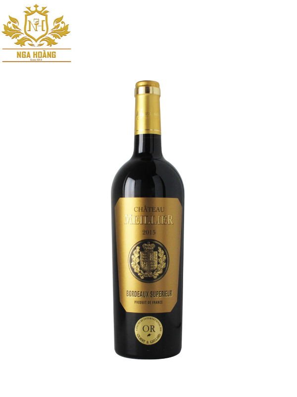 RƯỢU VANG CHATEAU MEILLIER BORDEAUX SUPERIEUR ROUGE