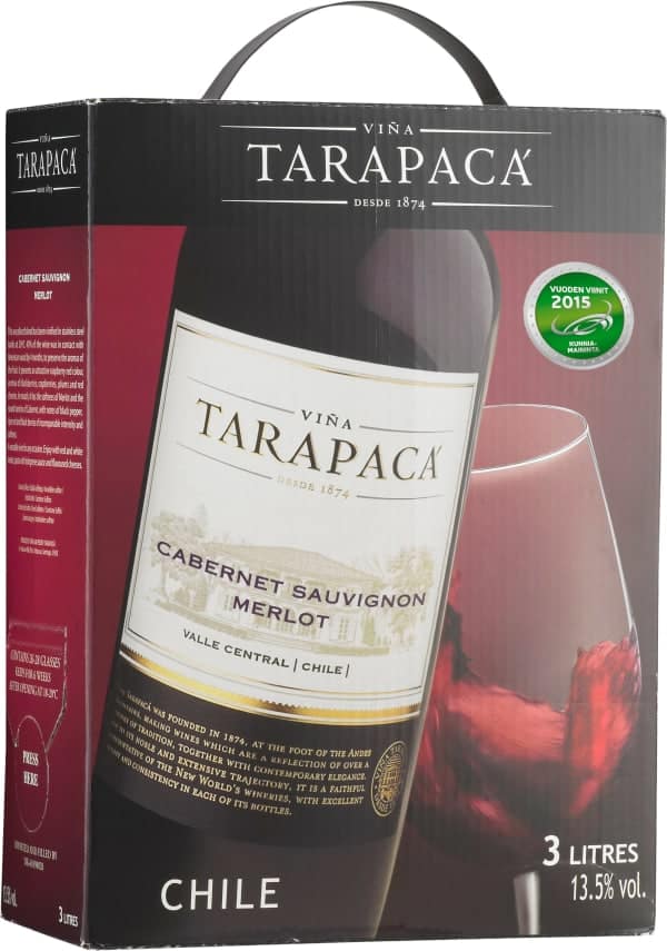 Vang Bịch Chile Tarapaca 3 lít