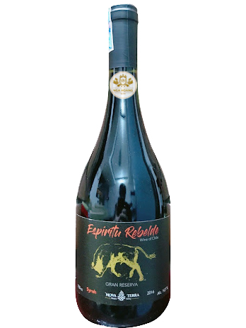 RƯỢU VANG CHILE ESPIRITU REBELDE SYRAH GRAN RESERVA