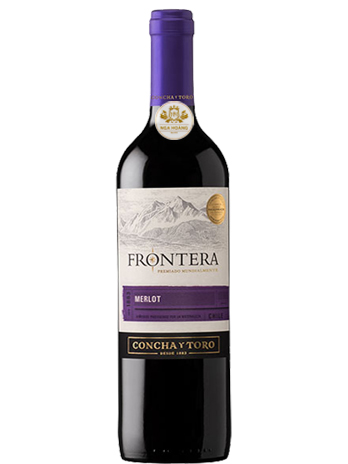 RƯỢU VANG CHILE FRONTERA MERLOT CONCHA Y TORO CENTRAL VALLEY