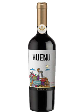 RƯỢU VANG CHILE HUENU CABERNET SAUVIGNON MERLOT CENTRAL VALLEY