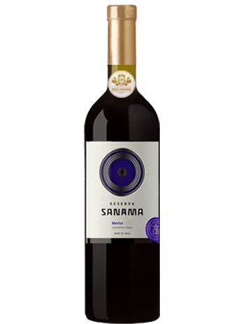 RƯỢU VANG CHILE SANAMA MERLOT RAPEL VALLEY