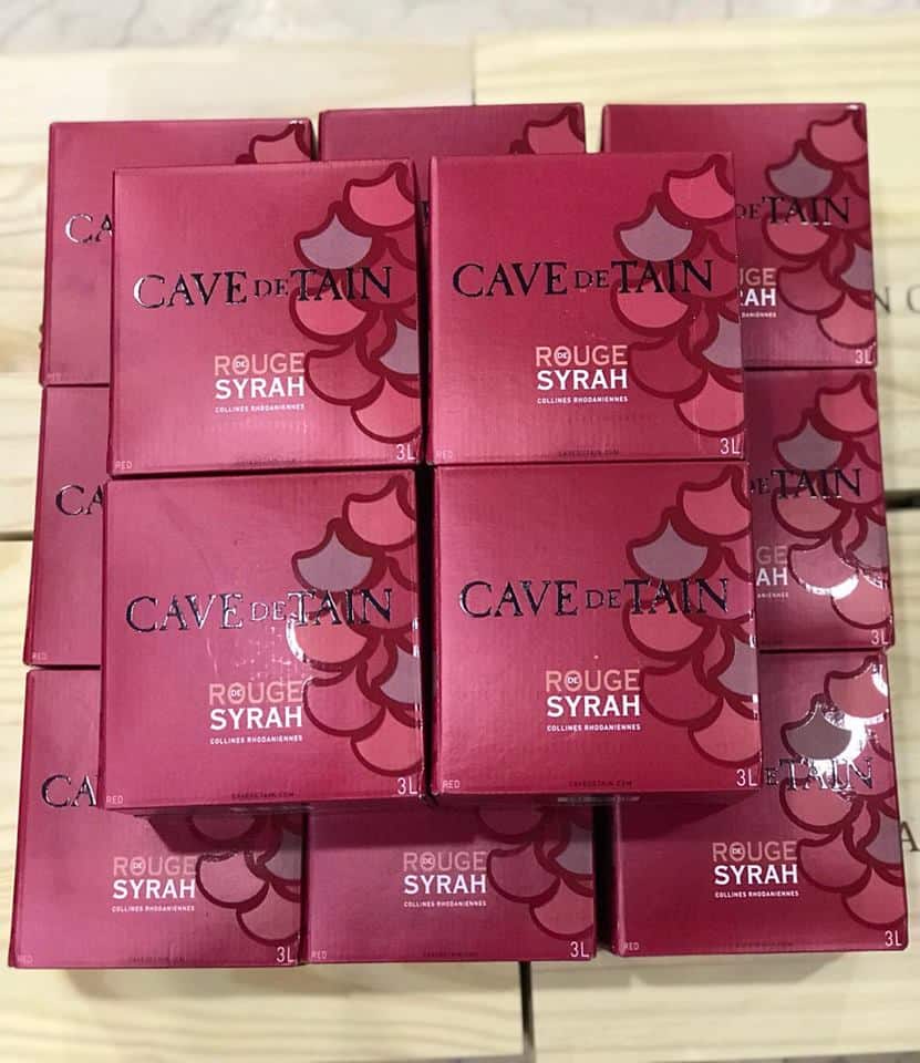 Vang Pháp Cave de Tain bịch 3L