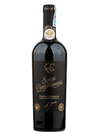 RƯỢU VANG Ý 17 ĐỘ SENZA COMPROMESSI PRIMITIVO DI MANDURIA