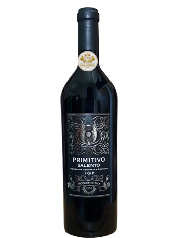 RƯỢU VANG Ý 1950 ANTICO PORTICO PRIMITIVO NEGROAMARO DEL SALENTO