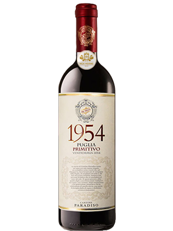 RƯỢU VANG Ý 1954 PUGLIA PRIMITIVO CANTINE PARADISO