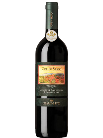 RƯỢU VANG Ý BANFI COL DI SASSO CABERNET SAUVIGNON SANGIOVESE
