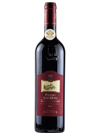 RƯỢU VANG Ý CASTELLO BANFI POGGIO ALLE MURA ROSSO DI MONTALCINO