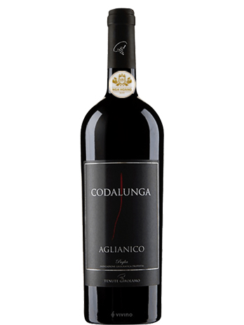 RƯỢU VANG Ý CODALUNGA AGLIANICO TENUTE GIROLAMO