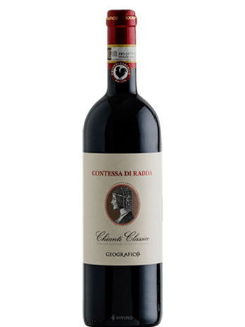 RƯỢU VANG Ý CONTESSA DI RADDA GEOGRAFICO CHIANTI CLASSICO