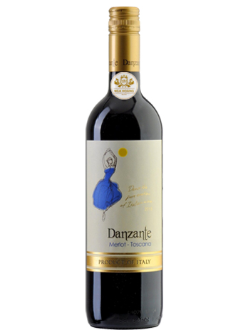 RƯỢU VANG Ý DANZANTE MERLOT DI TOSCANA