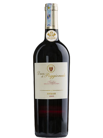 RƯỢU VANG Ý DUCA DI POGGIOREALE SYRAH 2005