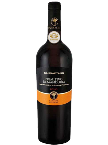 RƯỢU VANG Ý DUE PALME SANGAETANO PRIMITIVO