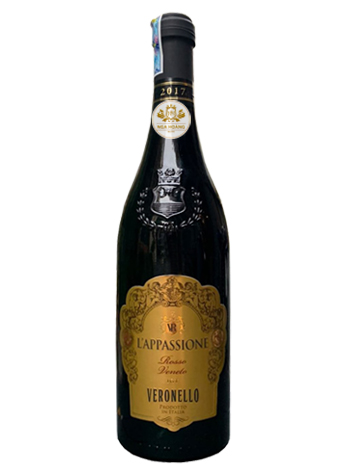 RƯỢU VANG Ý LAPPASSIONE VERONELLO ROSSO VENETO