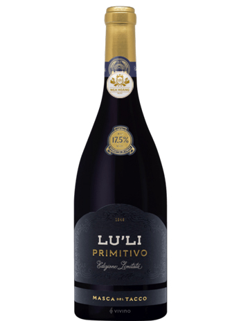 RƯỢU VANG Ý LU'LI PRIMITIVO EDIZIONE LIMITATA MASCA DEL TACCO