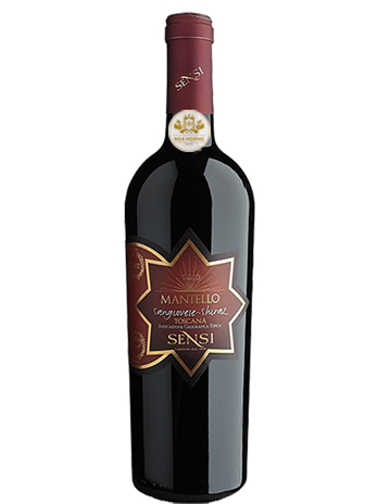 RƯỢU VANG Ý MANTELLO SANGIOVESE SHIRAZ TOSCANA SENSI