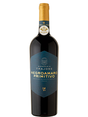 RƯỢU VANG Ý MASSERIA TRAJONE NEGROAMARO PRIMITIVO